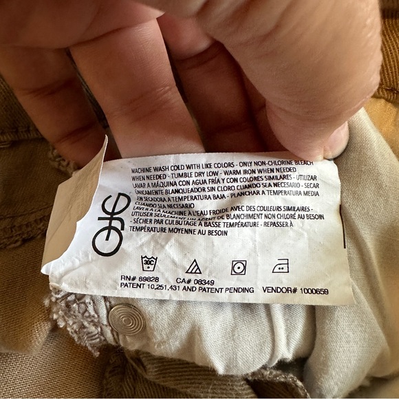 Beige Liz Claiborne - Amanda Jeans/Pants, Size 10 - Picture 10 of 16